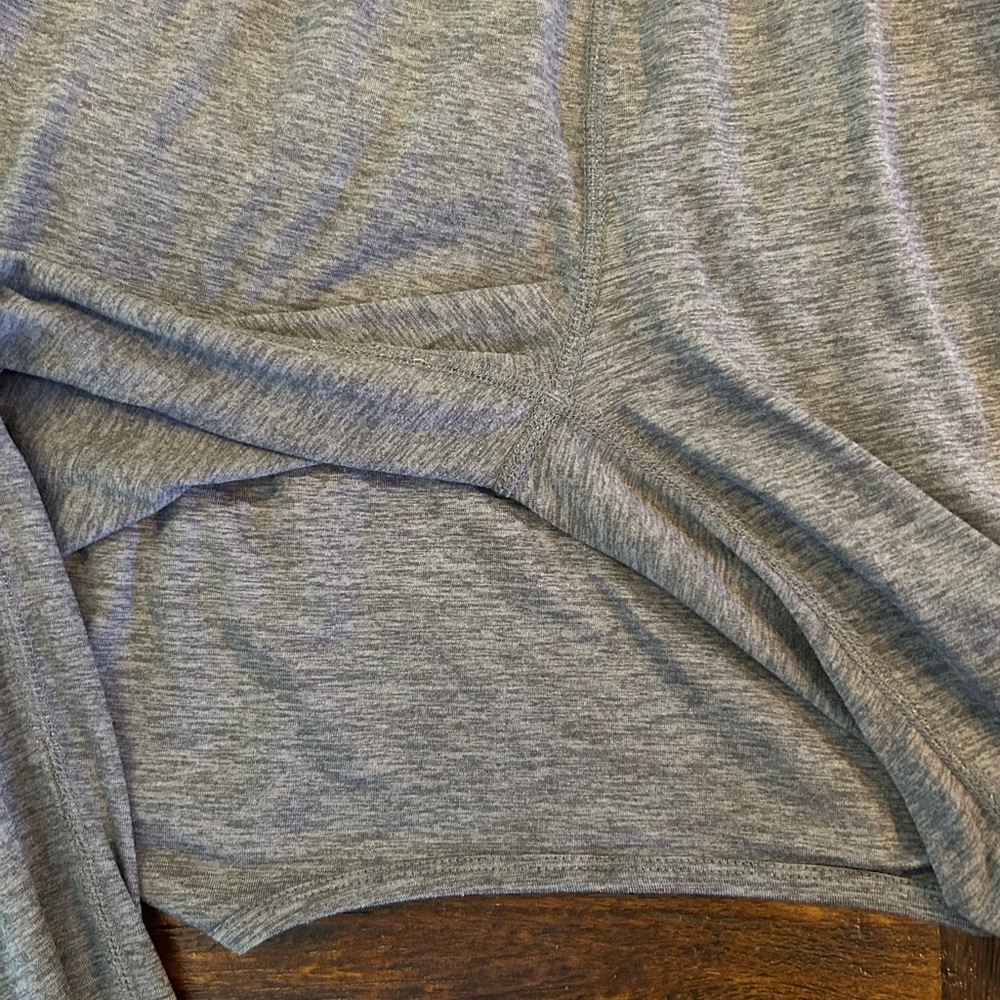 Vuori All Day V-Neck Jumpsuit - Charcoal Heather - Picture 12 of 13